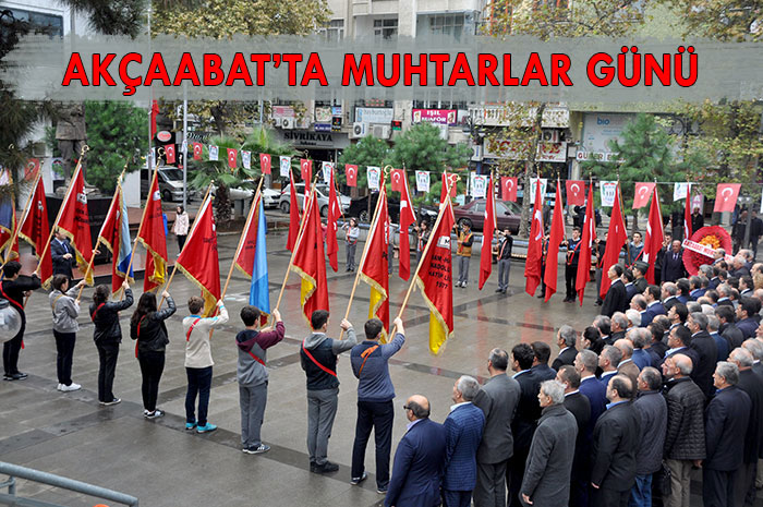 Akçaabat’ta Muhtarlar Günü Kutlandı