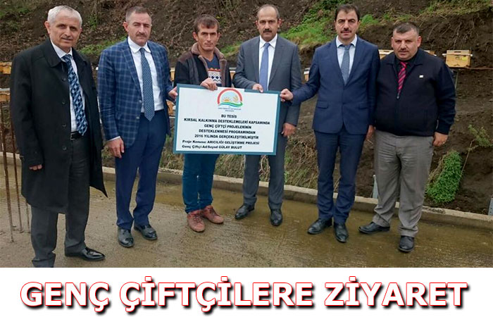 Ziraat Odasından çiftçilere ziyaret