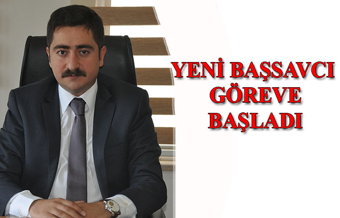 Yeni Başsavcı görevde