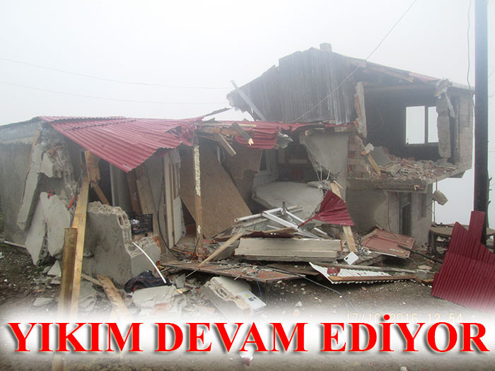 Yıkım Devam Ediyor