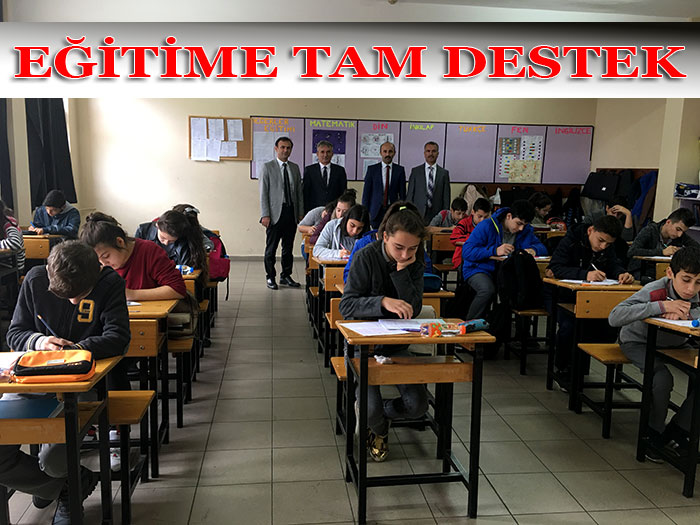 Eğitime tam destek