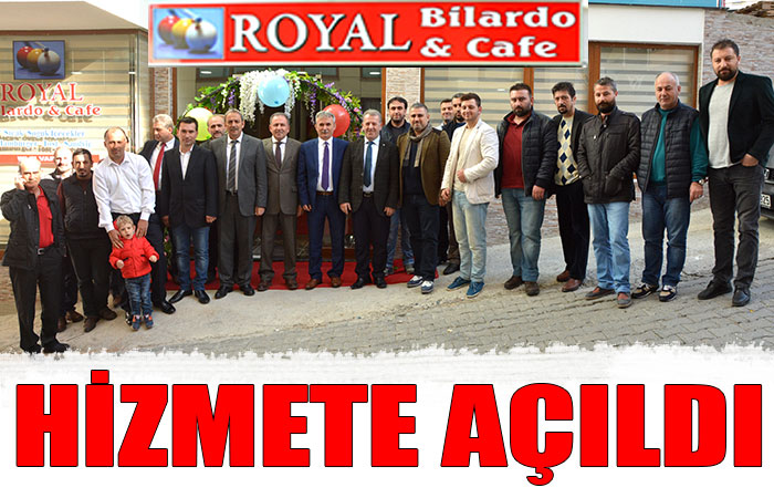 Royal Bilardo Açıldı