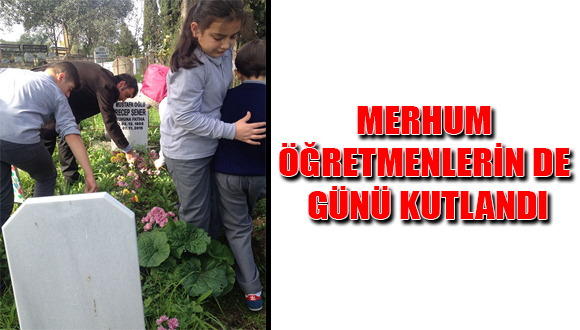 Öğrencilerden Merhum Öğretmenlerine Ziyaret