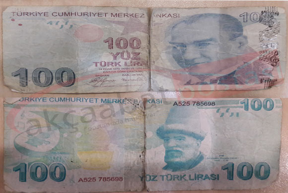 Akçaabat’ta Sahte 100 Lira Paniği Yaşanıyor