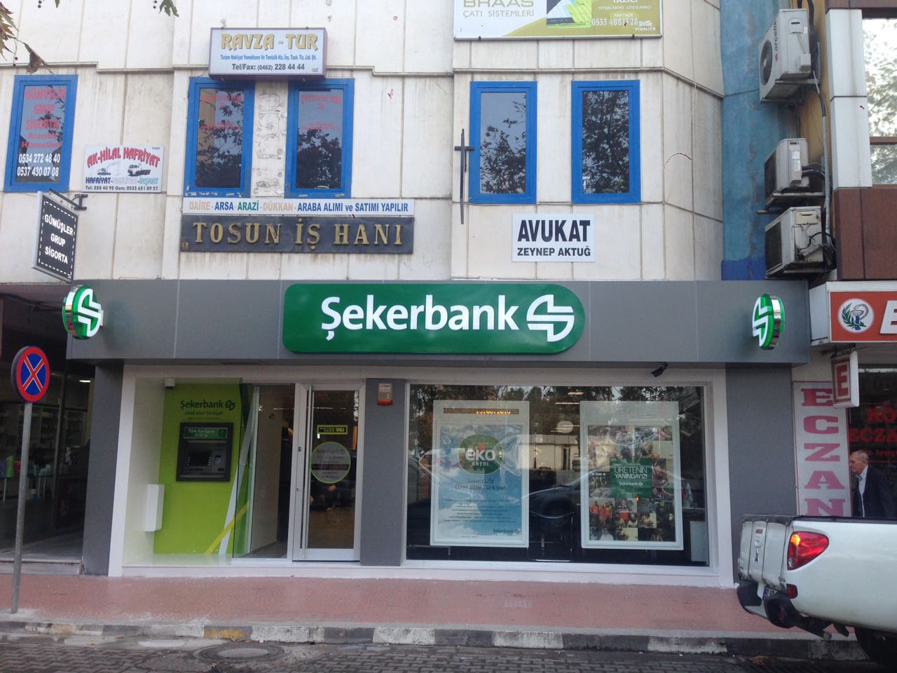 Şekerbank Akçaabat Şubesi yenilendi