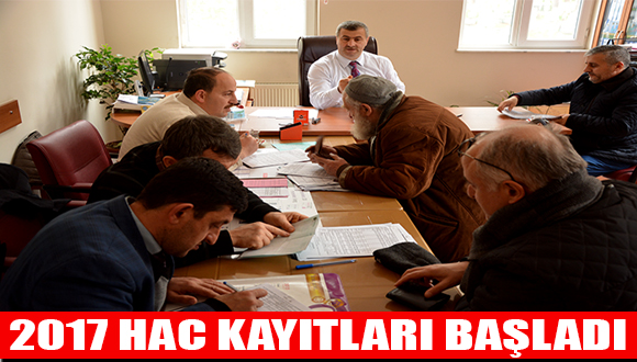 2017 Hac Kayıtları Başladı