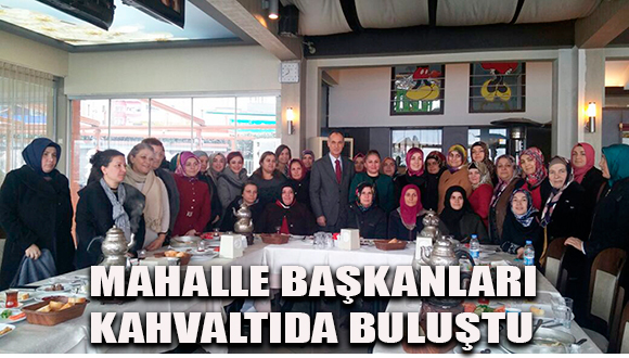 AK Kadınlar Kahvaltıda buluştu