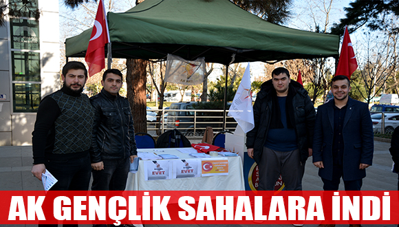 AK Gençlik Sahalara İndi