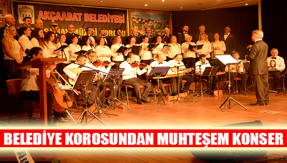 Belediye Korosundan Muhteşem Konser