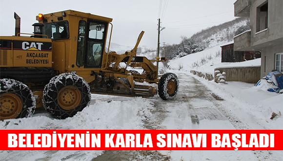Karla Mücadele Başladı