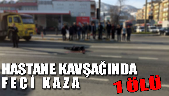 Hastane Yolunda Feci Kaza