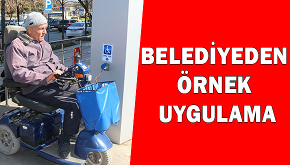 Belediyeden Örnek Uygulama