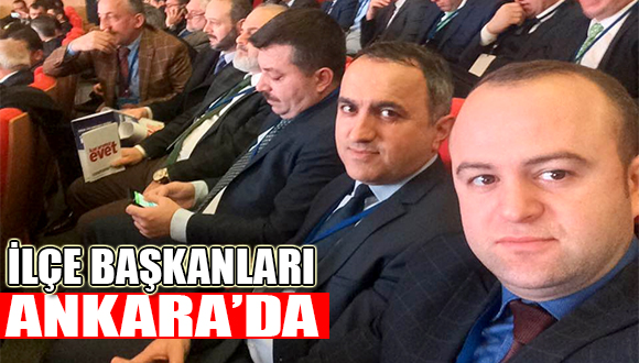 İlçe Başkanlarına Referandum Toplantısı