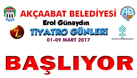 Tiyatro Günleri Başlıyor