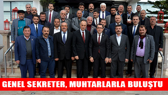 Akkaya, Muhtarlarla Buluştu