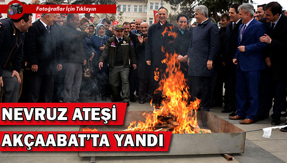 Akçaabat’ta Nevruz Kutlandı