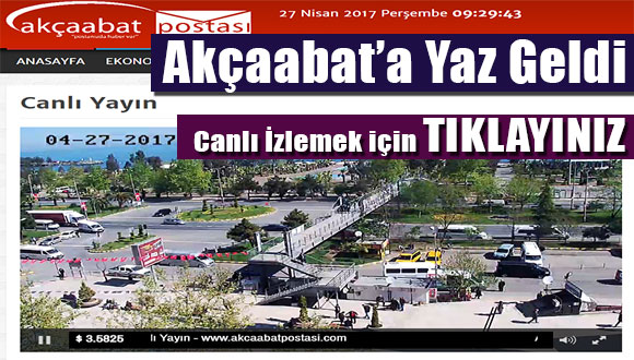 Akçaabat’a  Yaz Geldi