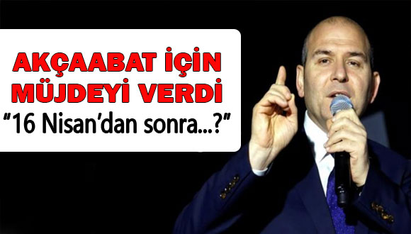Bakan Soylu Açıkladı