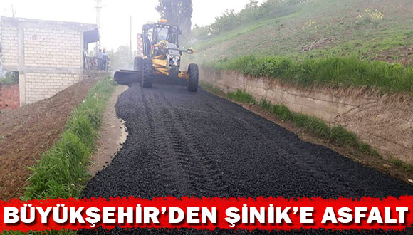 Büyükşehir’den Şinik’e Asfalt