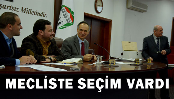 Meclis Seçimini Yaptı