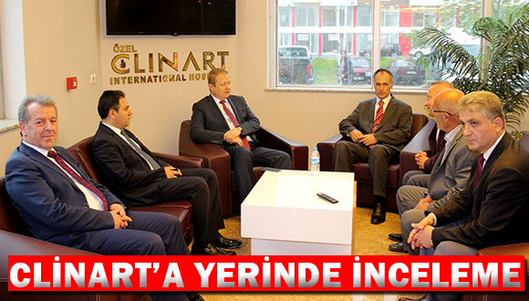 Trabzon Valisi Clinart’ı İnceledi