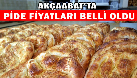Pide Fiyatları Belli Oldu