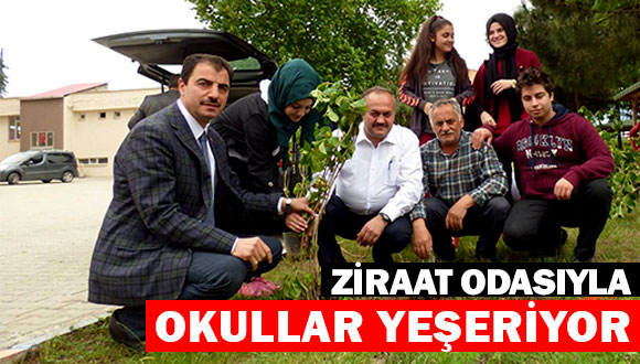 Ziraat Odasıyla Okullar Yeşeriyor