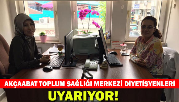 Diyetisyenler Uyarıyor