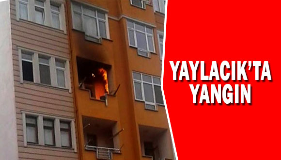 Yaylacıkta Yangın