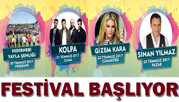 Festival Başlıyor