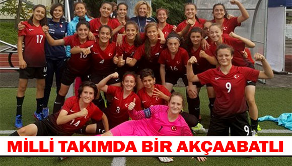 Milli Takımda Bir Akçaabatlı