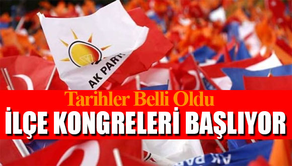 AK Parti’de Kongre Tarihleri Belli Oldu