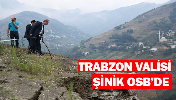 Trabzon Valisi Şinik OSB’de