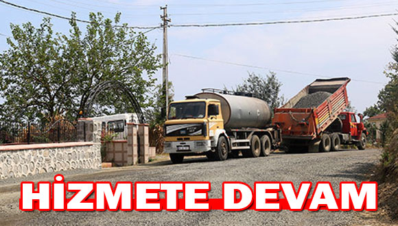 Belediyeden Hizmete Devam