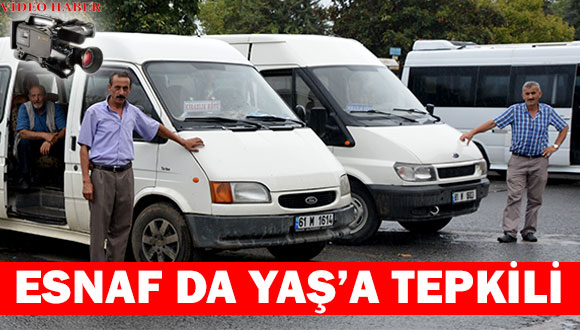 Esnaf da Yaşa Tepkili