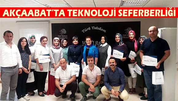Türk Telekom Teknoloji Seferberliği İçin Akçaabat’ta