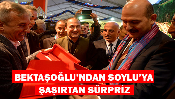 Bektaşoğlu’ndan Bakanı Şaşırtan Sürpriz
