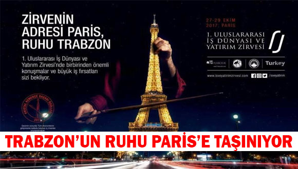 Trabzon’un Ruhu Paris’e Taşınıyor