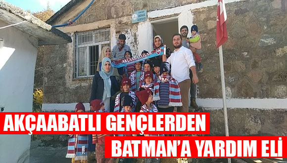 Akçaabatlı Gençlerden Batman’a Yardım Eli