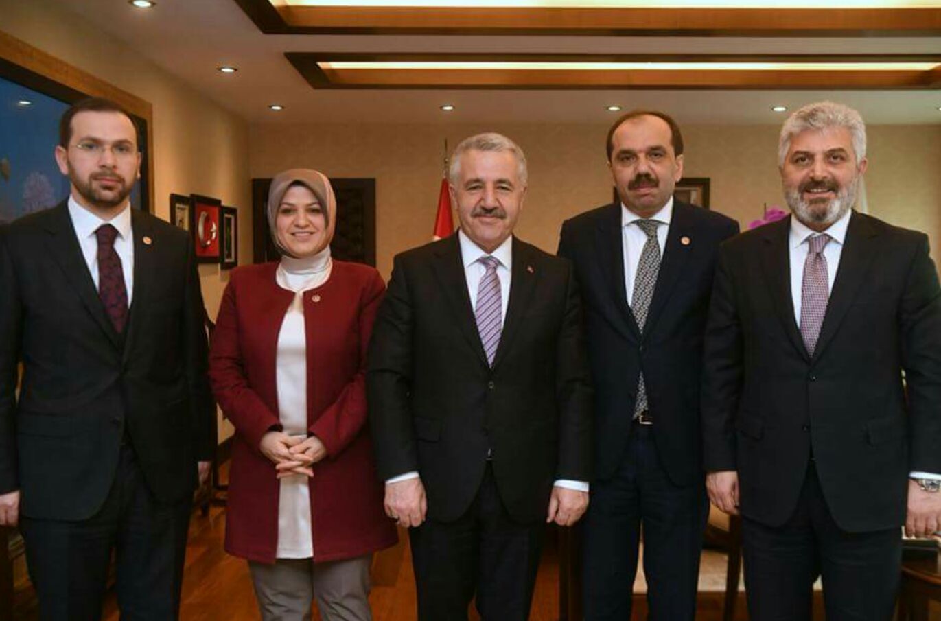 VEKİLLERİMİZDEN BAKAN ZİYARETİ