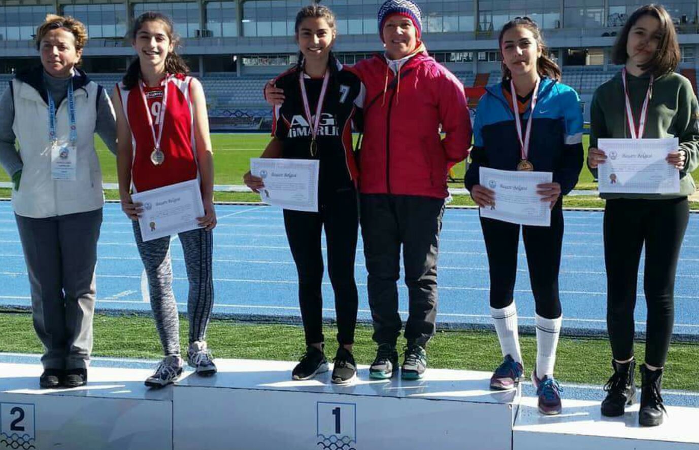 ATLETİZMDE MADALYA ZAMANI