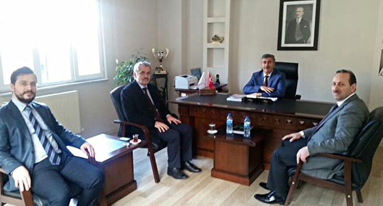 GÜRCİSTAN MÜŞAVİRİ MÜFTÜLÜĞÜ ZİYARET ETTİ