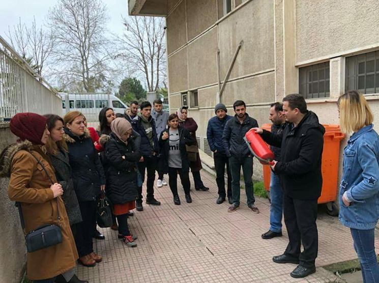 İLÇE SAĞLIK MÜDÜRLÜĞÜ’NDE İŞ SAĞLIĞI VE GÜVENLİK EĞİTİMİ