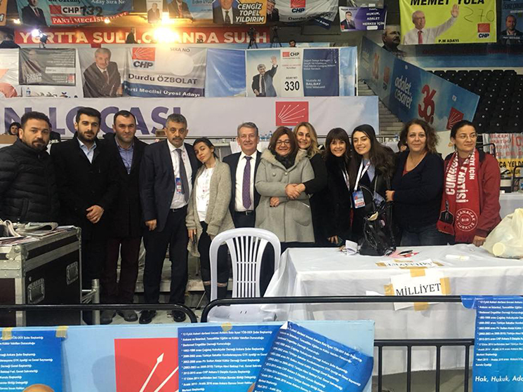 YAVUZ KARAN CHP PARTİ MECLİSİNE SEÇİLDİ