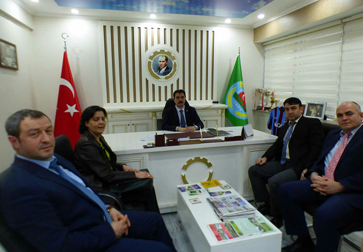 TMO TRABZON ŞUBE MÜDÜRÜNDEN ZİRAAT ODASİNA ZİYARET