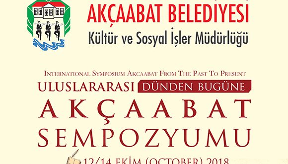 AKÇAABAT’TA ULUSLARARASI SEMPOZYUM