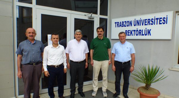 TRABZON ÜNİVERSİTESİNE İLK ZİYARET