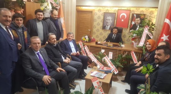 ALTINTEPE’YE TEBRİK ZİYARETLERİ DEVAM EDİYOR