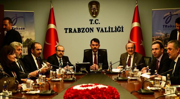 ÇEVRE VE ŞEHİRCİLİK BAKANI KURUM TRABZON’DA