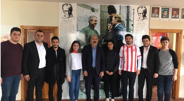 AKÇAABAT CHP İLÇE BAŞKANLIĞINA ZİYARET